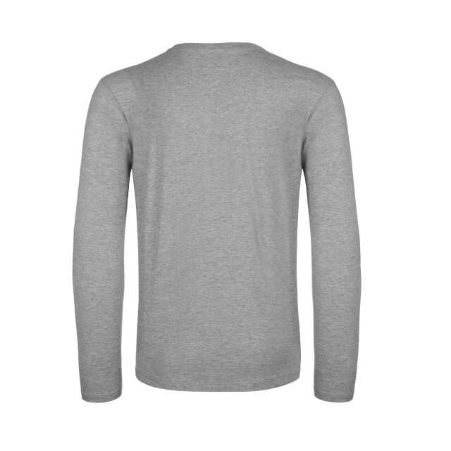B and C Heren #e190 t-shirt met lange mouwen UTFK2815_sportsgrey large
