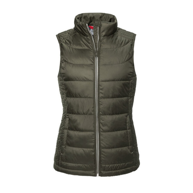 Russell Athletic Dames nano body warmer UTFK2819_darkolive large