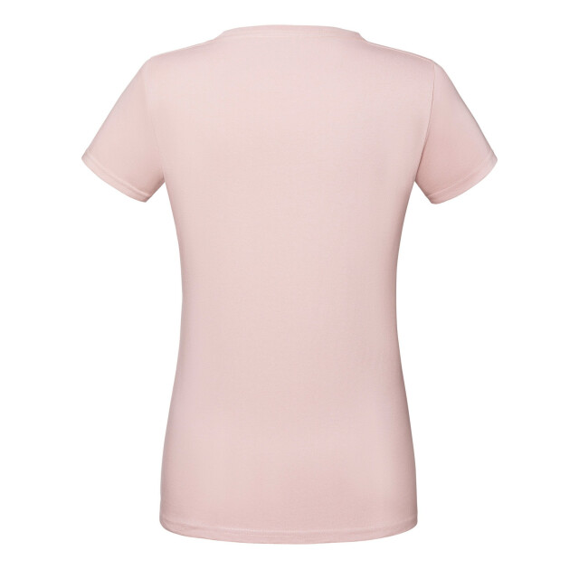 Fruit of the Loom Dames iconic 195 premium ringspun katoenen t-shirt UTFK2664_powderrose large