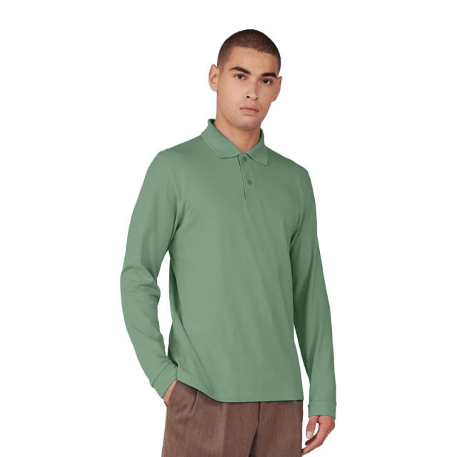 B and C Heren my polo 210 effen katoenen poloshirt UTFK2802_amalfigreen large