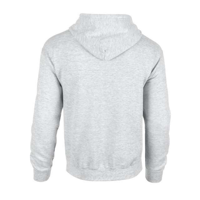 Gildan Unisex adult heavy blend full zip hoodie UTFK2795_ashgrey large