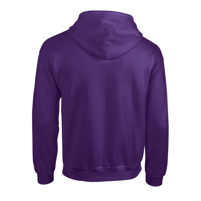 Gildan Unisex adult heavy blend full zip hoodie UTFK2795_purple large