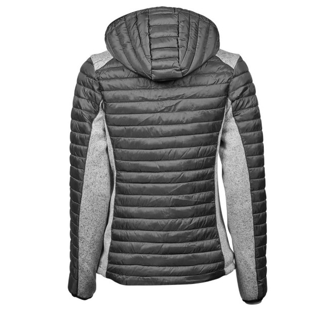 Tee Jays Dames crossover outdoor hooded jacket UTFK2656_spacegreygreymelange large