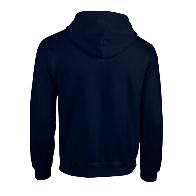 Gildan Unisex adult heavy blend full zip hoodie UTFK2795_navy large