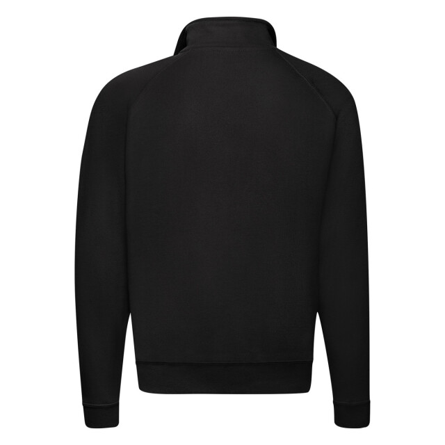 Fruit of the Loom Uniseks klassiek sweatshirt met kwart ritssluiting voor volwassenen UTLT1850_black large