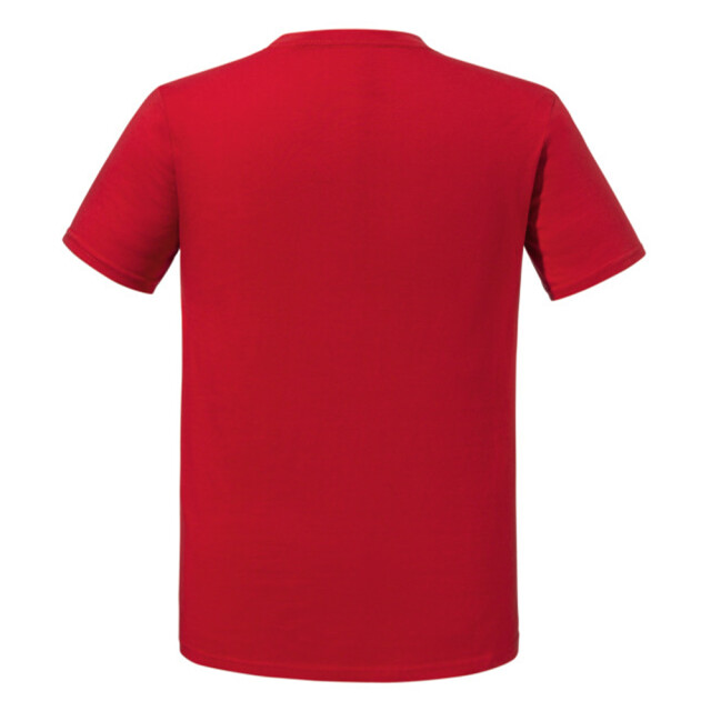 Jerzees Colours Heren premium organic t-shirt UTFK2639_truered large
