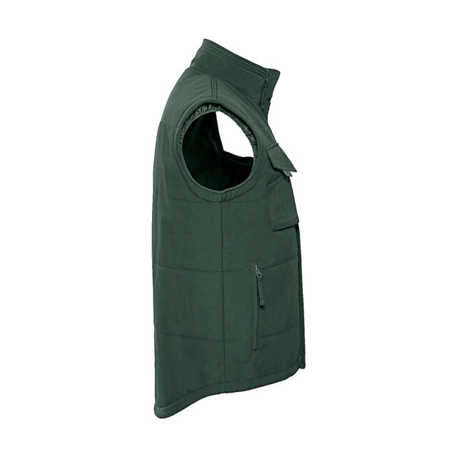 Russell Athletic Heren gilet voor zwaar gebruik UTFK2645_bottlegreen large