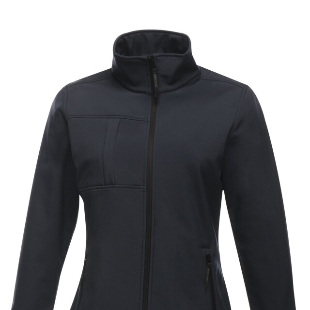 Regatta Dames octagon ii zachte shell jas UTFK2765_navysealgrey large