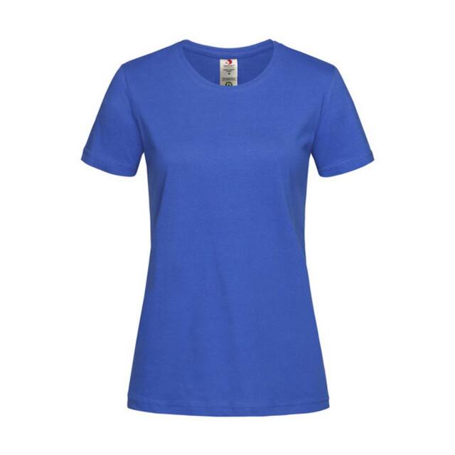 Stedman Stars Dames klassiek organic fitted t-shirt UTFK2630_brightroyal large