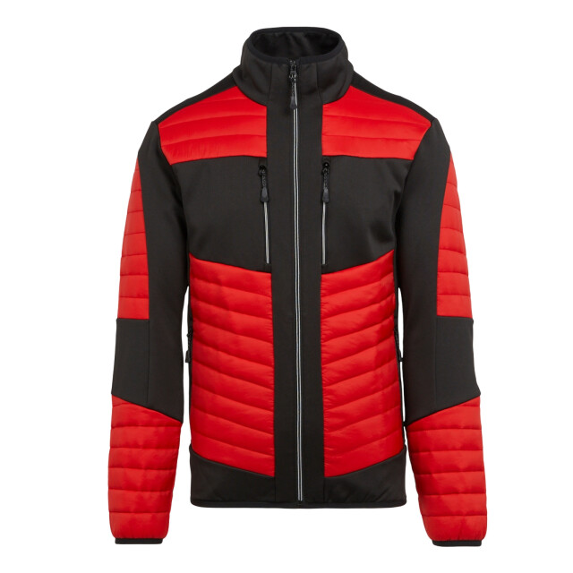 Regatta Heren e-volve hybride thermisch jasje UTFK2613_classicredblack large