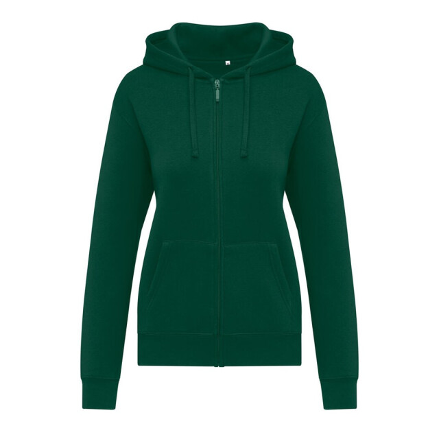 SG Dames originals full zip hoodie UTFK2756_bottlegreen large