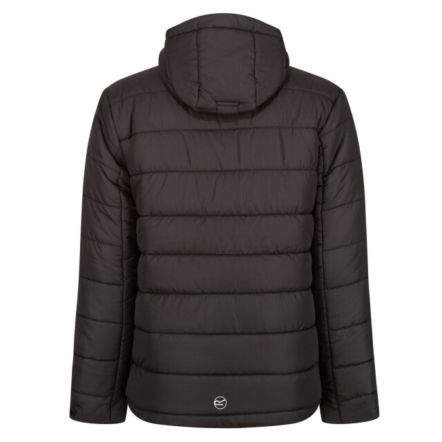 Regatta Heren navigate thermische hooded jacket UTFK2761_blackclassicred large