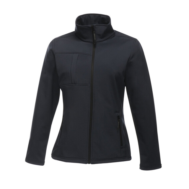 Regatta Dames octagon ii zachte shell jas UTFK2765_navysealgrey large