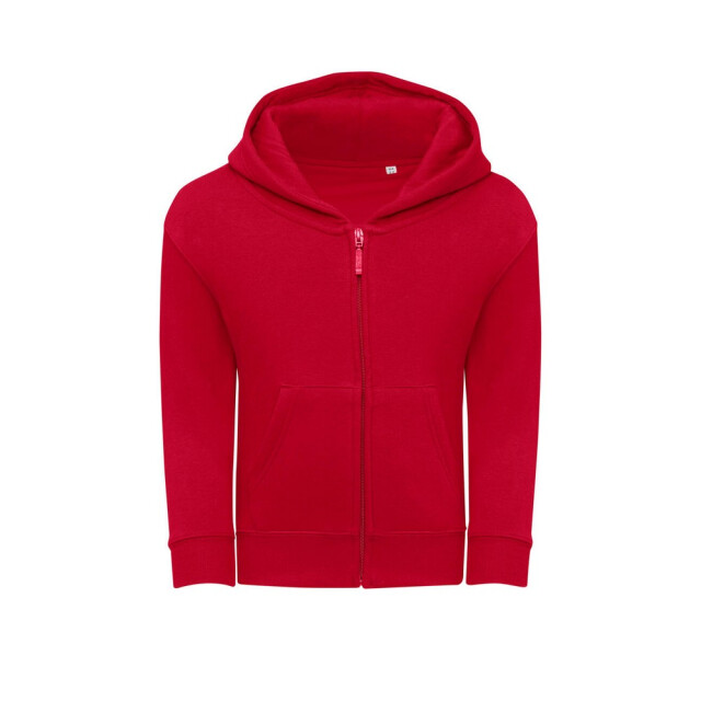SG Kinder/kids volledige rits hoodie UTFK2759_red large