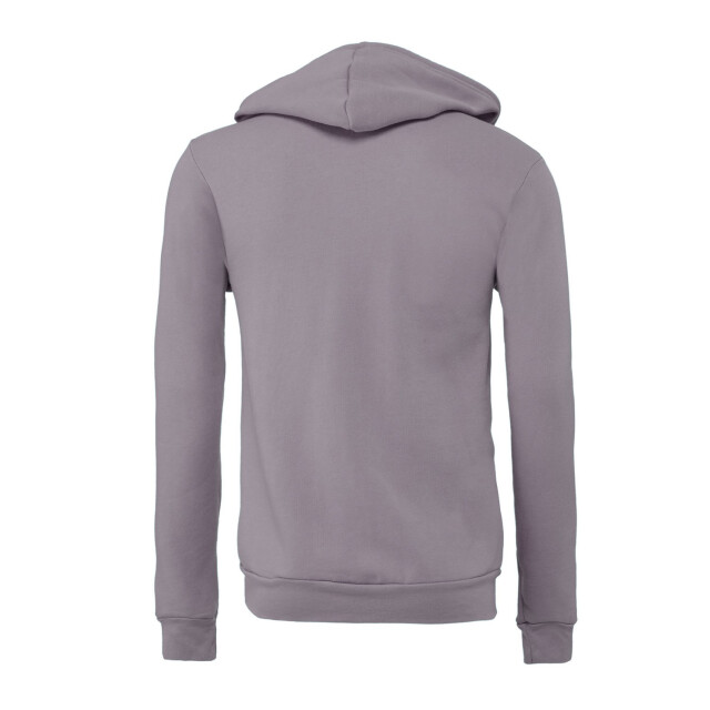 Bella + Canvas Unisex volwassen polycotton full zip hoodie UTFK2749_storm large