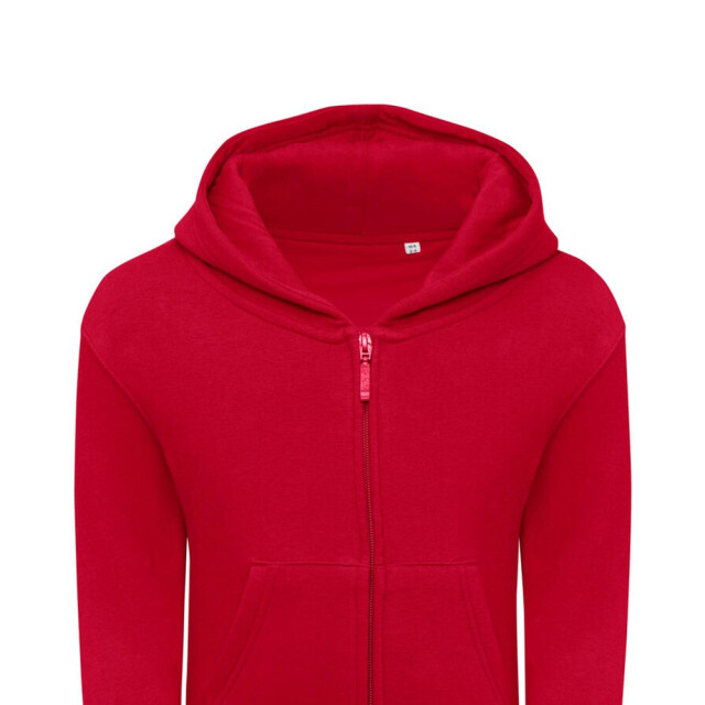 SG Kinder/kids volledige rits hoodie UTFK2759_red large
