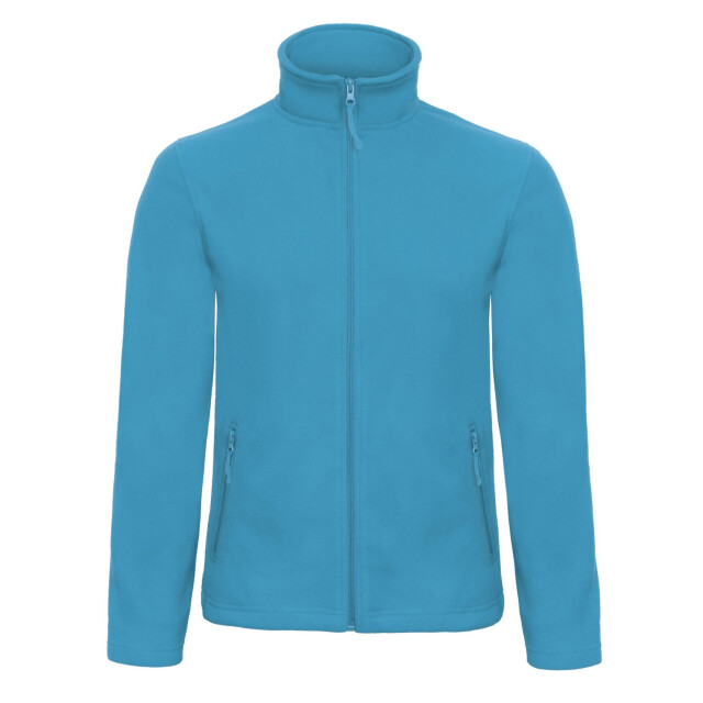 B and C Heren id.501 microfleece full zip fleecejack UTFK2753_atollblue large