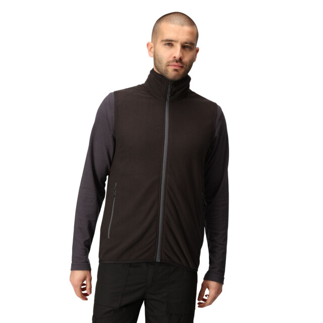 Regatta Heren navigate fleece gilet UTFK2615_blacksealgrey large