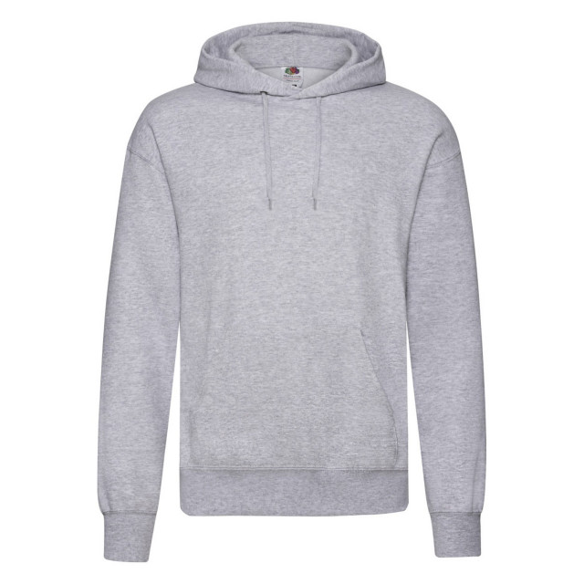 Fruit of the Loom Heren klassieke effen hoodie UTFK2758_heathergrey large