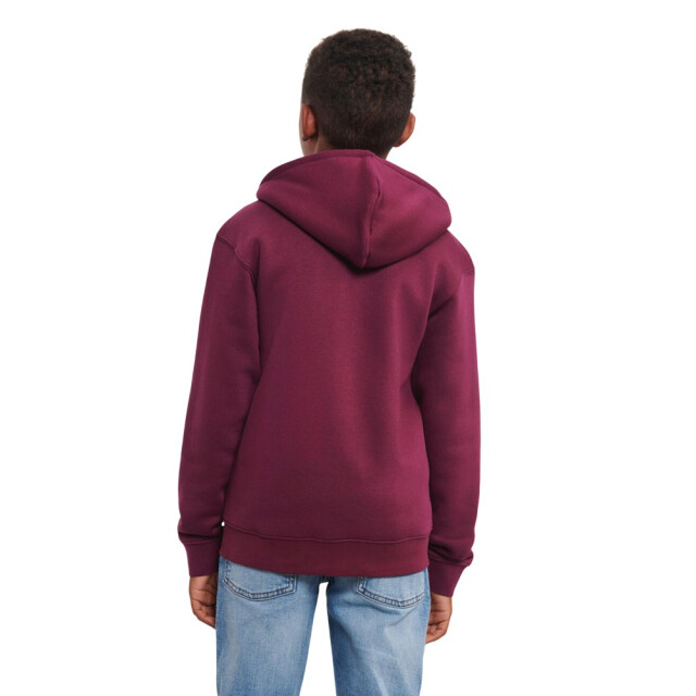 Russell Athletic Kinder/kids authentic full zip hoodie UTFK2732_burgundy large