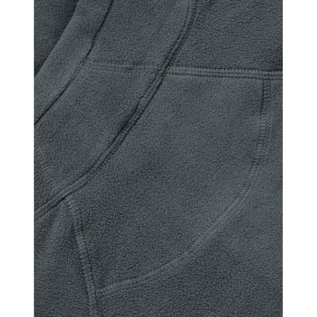 Signature Heren microfleece jas zonder rits UTFK2741_charcoal large