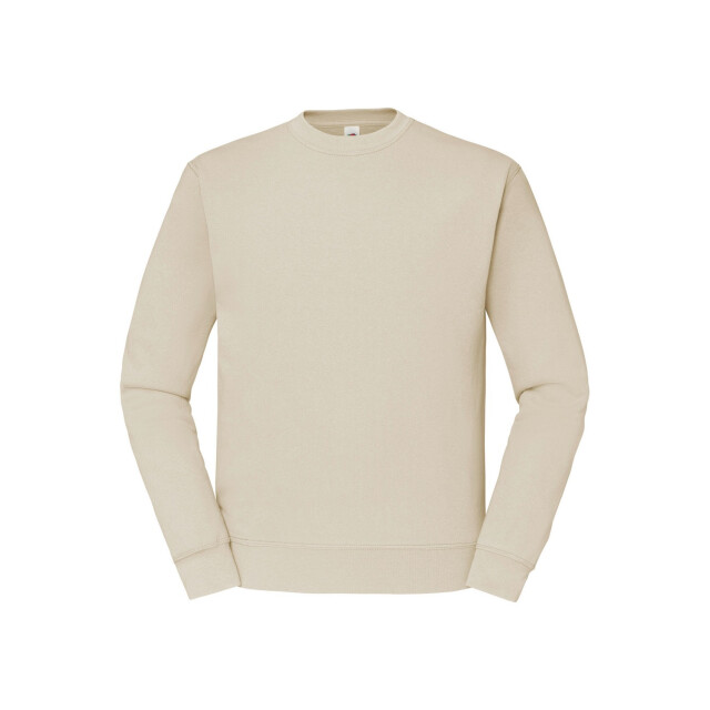Fruit of the Loom Heren klassiek ingelegd sweatshirt UTFK2731_natural large