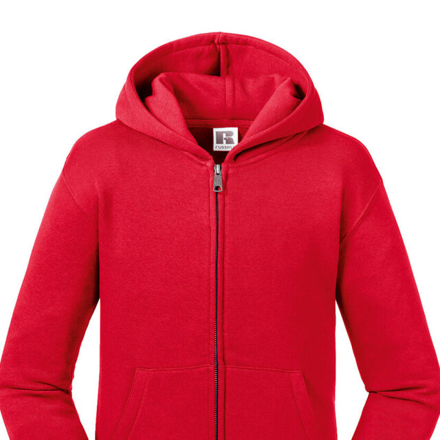 Russell Athletic Kinder/kids authentic full zip hoodie UTFK2732_classicred large