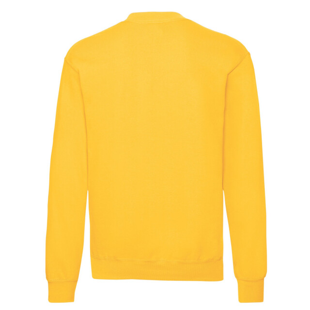 Fruit of the Loom Heren klassiek ingelegd sweatshirt UTFK2731_sunflower large