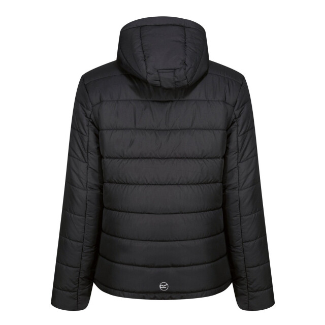 Regatta Heren navigate thermische hooded jacket UTFK2761_blacksealgrey large
