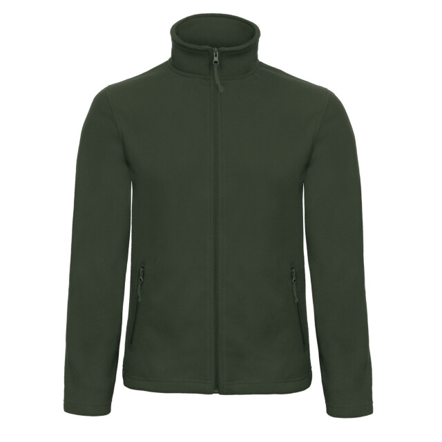 B and C Heren id.501 microfleece full zip fleecejack UTFK2753_forestgreen large