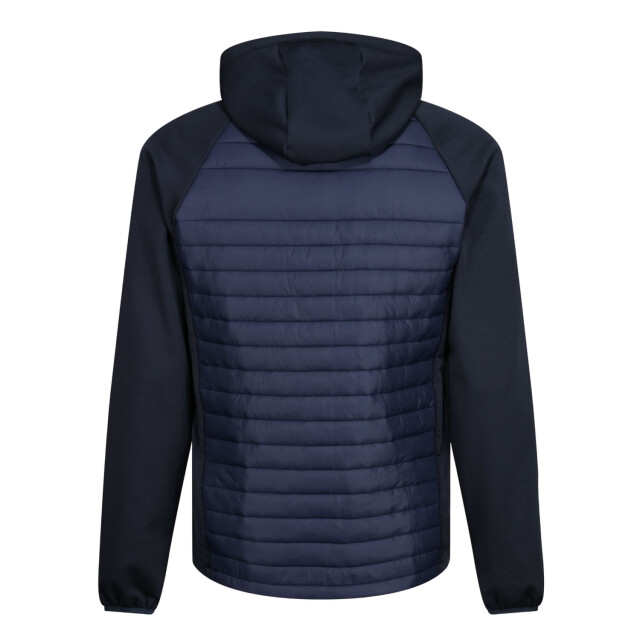 Regatta Heren navigate hybride hooded jacket UTFK2584_navysealgrey large