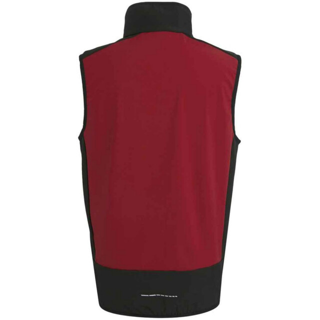 Regatta Heren e-volve softshell gilet UTFK2707_classicredblack large