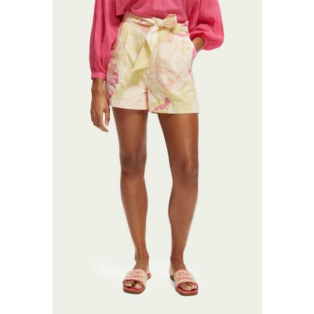 Scotch & Soda 172793 high rise casual printed shorts 172793 High rise casual printed shorts large