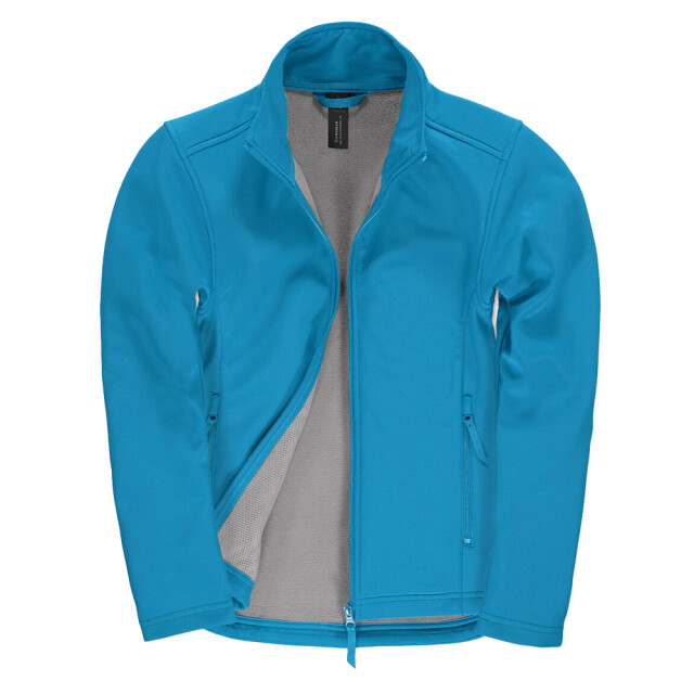 B and C Dames soft shell-jas UTFK2720_atollblueattitudegrey large