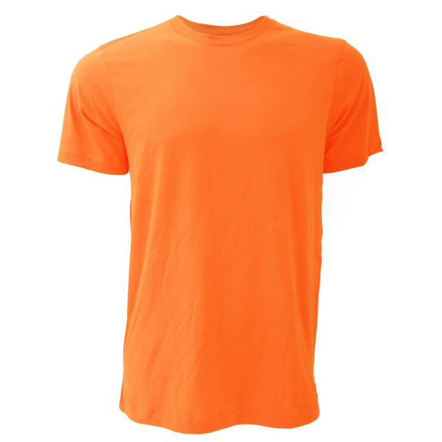 Bella + Canvas Canvas unisex jersey crew t-shirt met hals / heren t-shirt met korte mouwen UTFK269_orange large