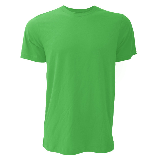 Bella + Canvas Canvas unisex jersey crew t-shirt met hals / heren t-shirt met korte mouwen UTFK269_kellygreen large