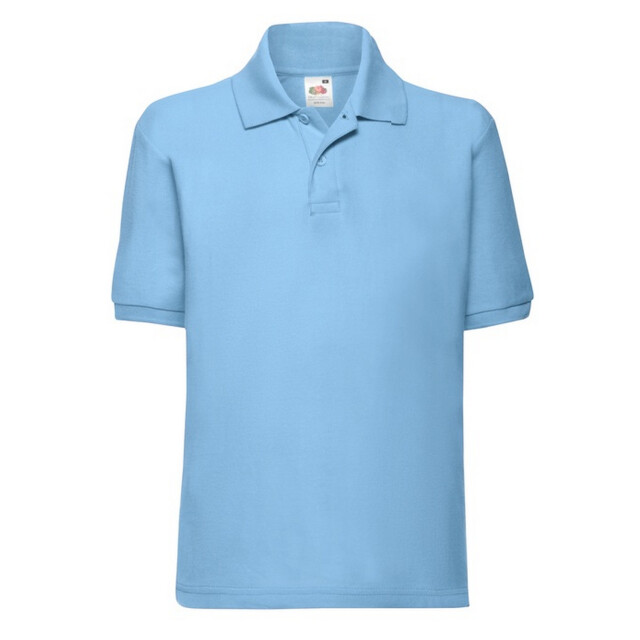 Fruit of the Loom Kinder/kinder 65/35 poloshirt UTFK2570_skyblue large