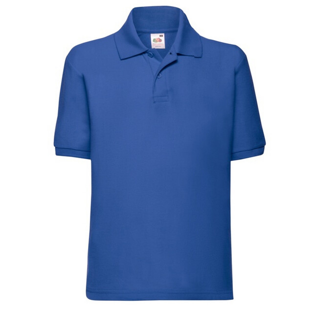 Fruit of the Loom Kinder/kinder 65/35 poloshirt UTFK2570_royalblue large
