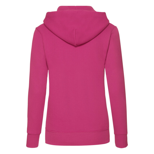 Fruit of the Loom Dames klassieke hoodie UTFK2708_fuchsia large