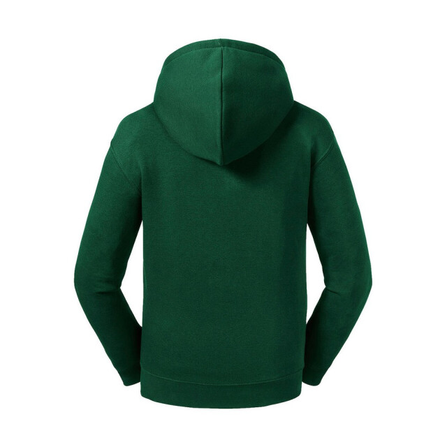 Russell Athletic Kinder/kids authentic full zip hoodie UTFK2732_bottlegreen large