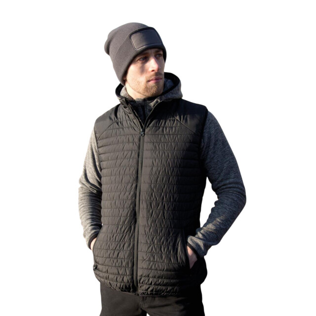 Result Heren thermoquilt gilet UTFK2692_blackblack large