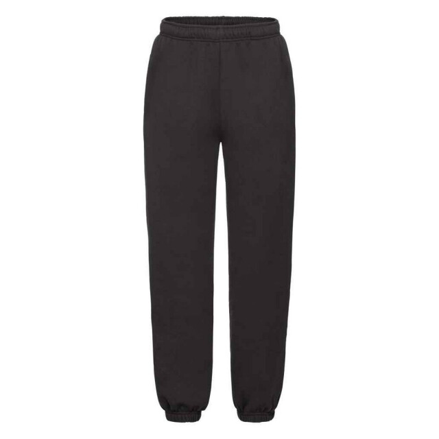 Fruit of the Loom Kinder/kids premium joggingbroek met elastische manchetten UTFK2698_black large