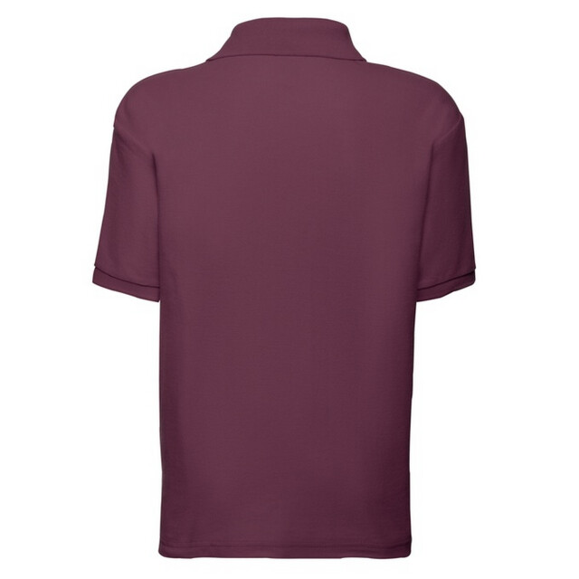 Fruit of the Loom Kinder/kinder 65/35 poloshirt UTFK2570_burgundy large