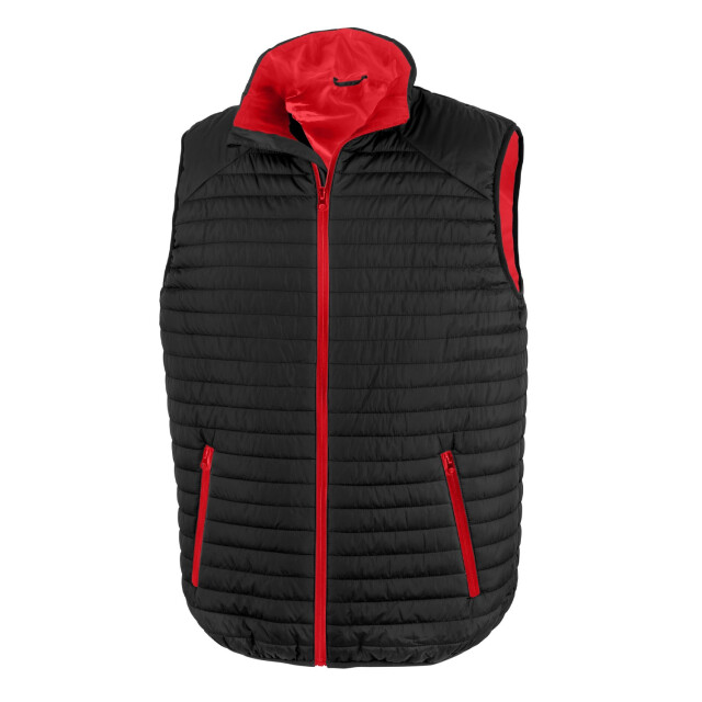 Result Heren thermoquilt gilet UTFK2692_blackred large