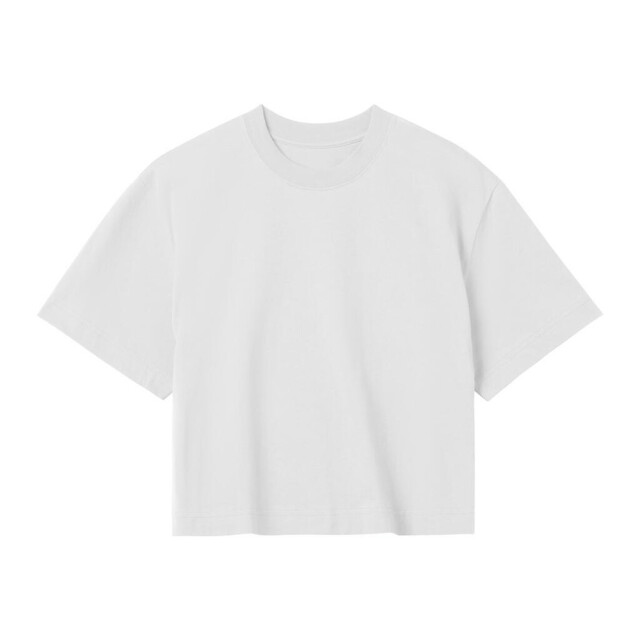 True Blanks Dames effen gewaad top UTFK2564_offwhite large