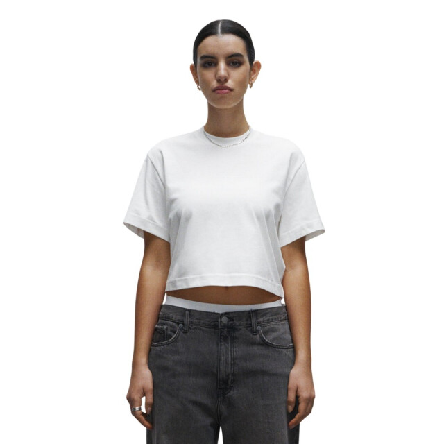 True Blanks Dames effen gewaad top UTFK2564_offwhite large
