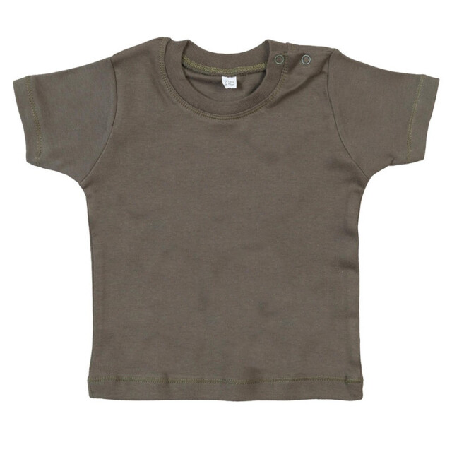 Babybugz Effen baby t-shirt UTFK2565_lightolive large