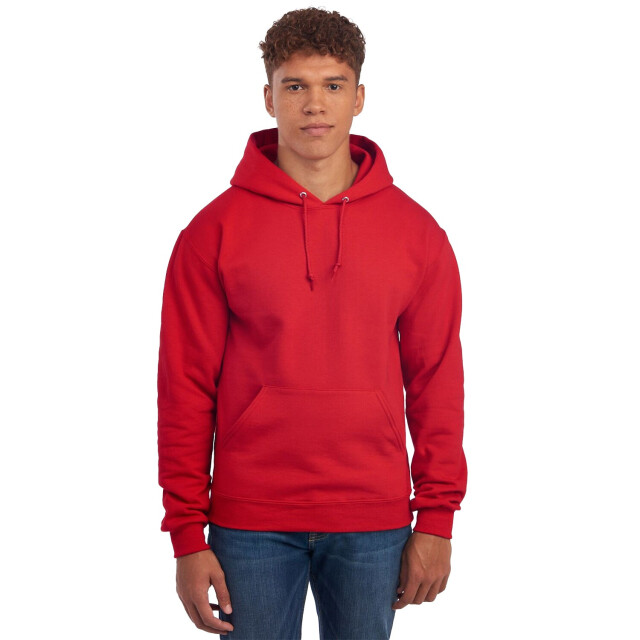 Jerzees Colours Unisex nublend hoodie voor volwassenen UTFK2559_truered large