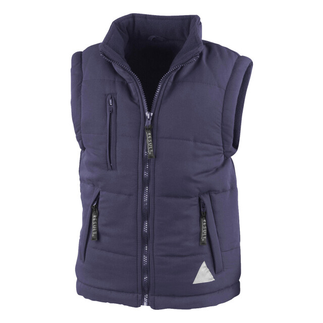 Result Ultra gewatteerde bodywarmer voor kinderen/kinderen UTFK2673_navy large