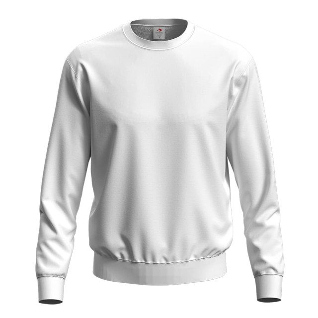 Stedman Stars Uniseks klassiek effen sweatshirt voor volwassenen UTFK2671_white large